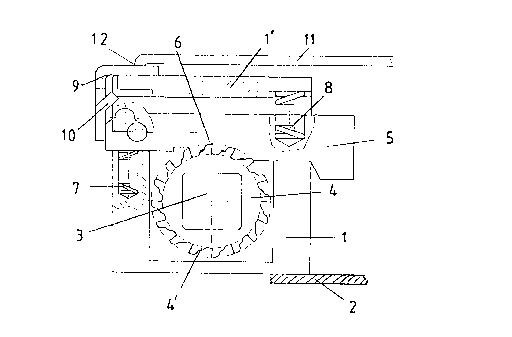 A single figure which represents the drawing illustrating the invention.